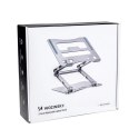 Podstawka pod laptopa, tablet Wozinsky WRS-CPY75DSS aluminiowa + Gratis! podstawka do smartfona - srebrna