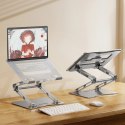 Podstawka pod laptopa, tablet Wozinsky WRS-CPY75DSS aluminiowa + Gratis! podstawka do smartfona - srebrna