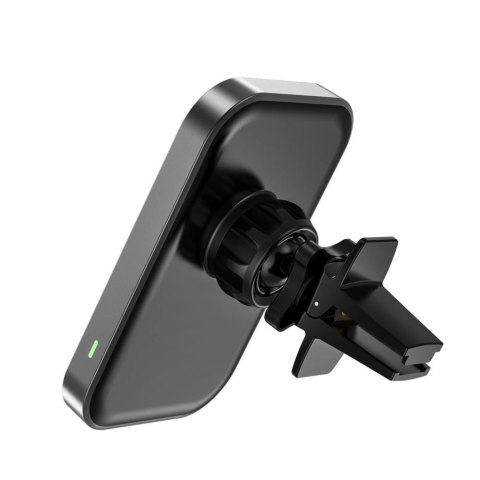 Uchwyt Tech-Protect CW19 samochodowy magnetyczny MagSafe z ładowarką indukcyjną 15W na kratkę wentylacji - czarny Uchwyt Tech-Protect CW19 samochodowy magnetyczny MagSafe z ładowarką indukcyjną 15W na kratkę wentylacji - czarny
