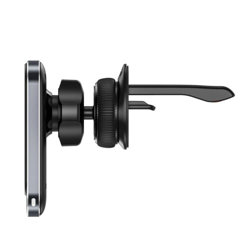 Uchwyt Tech-Protect MM15W-V2 samochodowy na telefon z ładowarką indukcyjną MagSafe 15W na kratkę nawiewu - czarny Uchwyt Tech-Protect MM15W-V2 samochodowy na telefon z ładowarką indukcyjną MagSafe 15W na kratkę nawiewu - czarny
