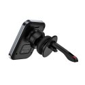 Uchwyt Tech-Protect MM15W-V2 samochodowy na telefon z ładowarką indukcyjną MagSafe 15W na kratkę nawiewu - czarny