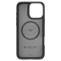 Etui Spigen Enzo Aramid Mag z MagSafe na iPhone 16 Pro Max - czarno-srebrne