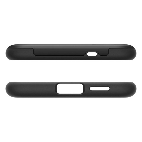 Etui Spigen Slim Armor na Samsung Galaxy S25+ - czarne Etui Spigen Slim Armor na Samsung Galaxy S25+ - czarne