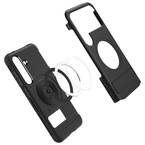 Etui Spigen Slim Armor na Samsung Galaxy S25+ - czarne Etui Spigen Slim Armor na Samsung Galaxy S25+ - czarne
