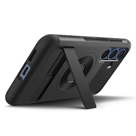 Etui Spigen Slim Armor na Samsung Galaxy S25+ - czarne Etui Spigen Slim Armor na Samsung Galaxy S25+ - czarne