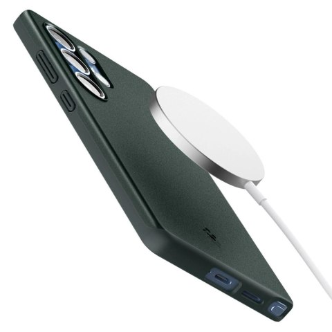 Etui Spigen Thin Fit Mag na Samsung Galaxy S25 Ultra - zielone Etui Spigen Thin Fit Mag na Samsung Galaxy S25 Ultra - zielone