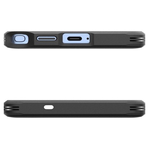 Etui Spigen Tough Armor MagSafe na Samsung Galaxy S25 Ultra - czarne Etui Spigen Tough Armor MagSafe na Samsung Galaxy S25 Ultra - czarne