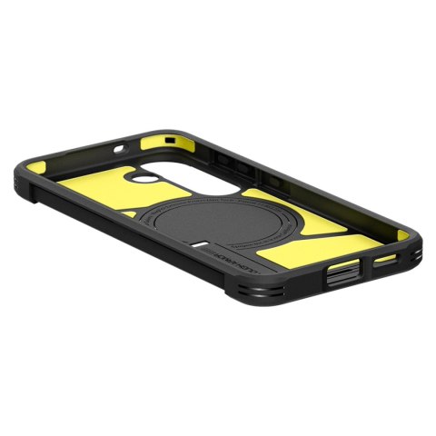 Etui Spigen Tough Armor MagSafe na Samsung Galaxy S25+ - czarne Etui Spigen Tough Armor MagSafe na Samsung Galaxy S25+ - czarne