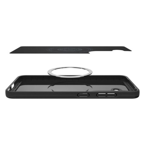 Etui Spigen Thin Fit Mag na Samsung Galaxy S25 - czarne Etui Spigen Thin Fit Mag na Samsung Galaxy S25 - czarne
