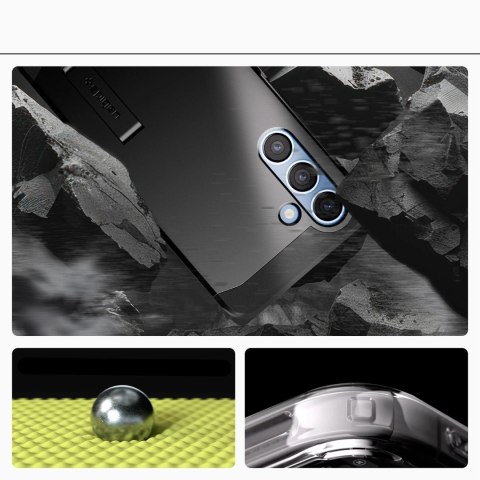 Etui Spigen Tough Armor MagSafe na Samsung Galaxy S25 - czarne Etui Spigen Tough Armor MagSafe na Samsung Galaxy S25 - czarne