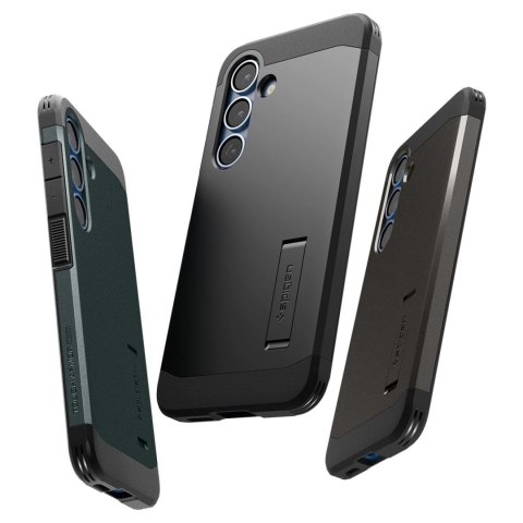 Etui Spigen Tough Armor MagSafe na Samsung Galaxy S25 - czarne Etui Spigen Tough Armor MagSafe na Samsung Galaxy S25 - czarne