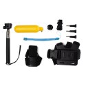 Zestaw 9 w 1 akcesoria do kamer sportowych GoPro SJCAM