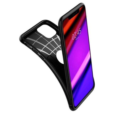 Etui Spigen Rugged Armor na iPhone 11 - czarny mat Etui Spigen Rugged Armor na iPhone 11 - czarny mat