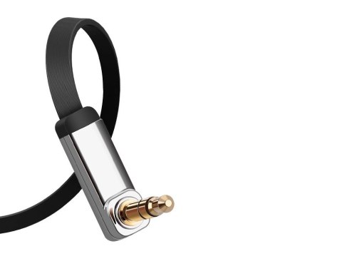 Ugreen płaski kabel przewód audio AUX 3,5 mm mini jack 3m srebrny (10728) Ugreen płaski kabel przewód audio AUX 3,5 mm mini jack 3m srebrny (10728)