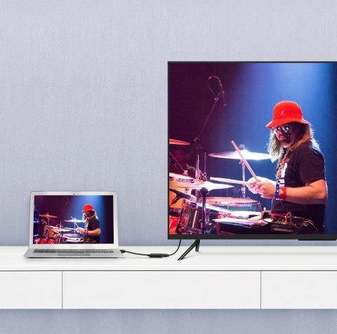 Ugreen przejściówka kabel przewód z DisplayPort (męski) na HDMI (żeński) (jednokierunkowy) 1080P 60Hz 12bit czarny (40362) Ugreen przejściówka kabel przewód z DisplayPort (męski) na HDMI (żeński) (jednokierunkowy) 1080P 60Hz 12bit czarny (40362)
