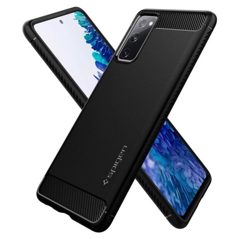 Etui Spigen Rugged Armor na Samsung Galaxy S20 FE - czarny mat Etui Spigen Rugged Armor na Samsung Galaxy S20 FE - czarny mat