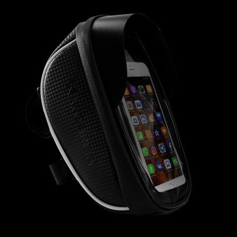 Wozinsky torba rowerowa na kierownicę z etui na telefon 1 l czarna (WBB16BK) Wozinsky torba rowerowa na kierownicę z etui na telefon 1 l czarna (WBB16BK)