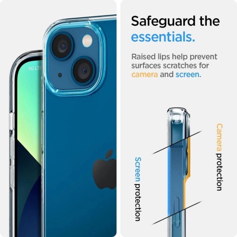 Etui Spigen Liquid Crystal na iPhone 13 - przezroczyste Etui Spigen Liquid Crystal na iPhone 13 - przezroczyste