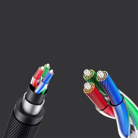Kabel Ugreen AV183 20782 mini jack 3.5mm / mini jack 3.5mm 2m - szary Kabel Ugreen AV183 20782 mini jack 3.5mm / mini jack 3.5mm 2m - szary