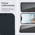 Szkło hartowane Spigen Glas.tR Slim Privacy na iPhone 13 / 13 Pro / 14 / 16e