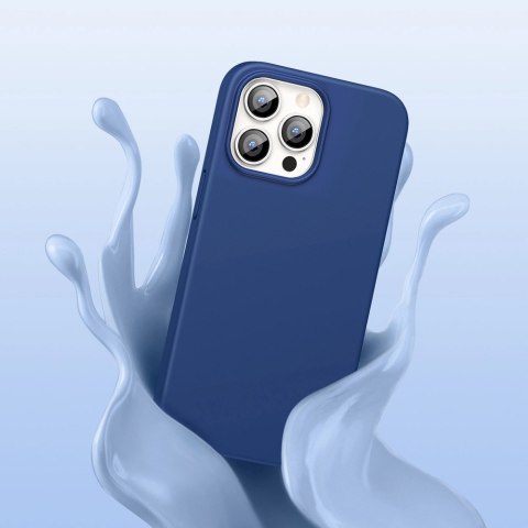 Ugreen Protective Silicone Case gumowe elastyczne silikonowe etui pokrowiec iPhone 13 Pro niebieski Ugreen Protective Silicone Case gumowe elastyczne silikonowe etui pokrowiec iPhone 13 Pro niebieski