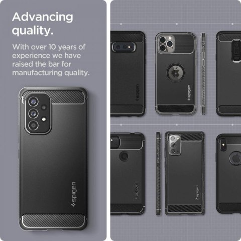 Etui Spigen Rugged Armor na Samsung Galaxy A53 5G - czarny mat Etui Spigen Rugged Armor na Samsung Galaxy A53 5G - czarny mat
