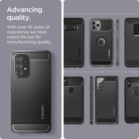Etui Spigen Rugged Armor na Samsung Galaxy A53 5G - czarny mat Etui Spigen Rugged Armor na Samsung Galaxy A53 5G - czarny mat