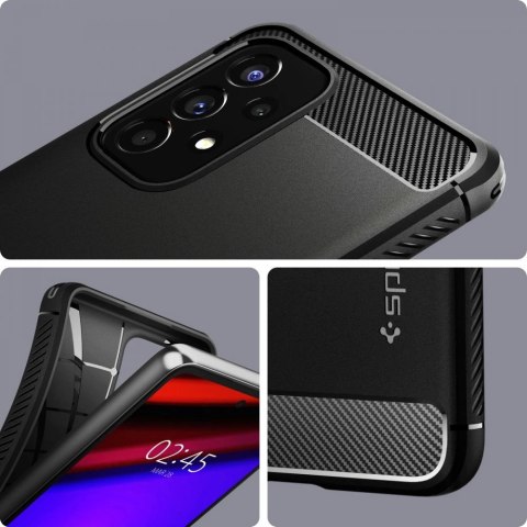 Etui Spigen Rugged Armor na Samsung Galaxy A53 5G - czarny mat Etui Spigen Rugged Armor na Samsung Galaxy A53 5G - czarny mat