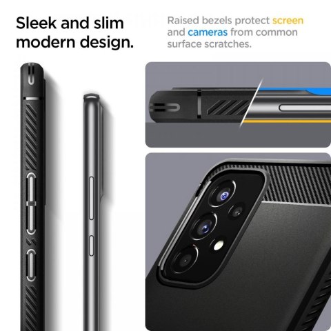 Etui Spigen Rugged Armor na Samsung Galaxy A53 5G - czarny mat Etui Spigen Rugged Armor na Samsung Galaxy A53 5G - czarny mat