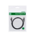 Kabel Ugreen NW102 50178 płaski sieciowy LAN Ethernet Cat. 6 10m - czarny