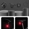 Wozinsky lampka rowerowa tylna LED z USB-C czerwone światło 5 trybów czarna (WRBLB2)