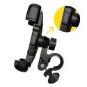 Wozinsky mocny uchwyt na telefon na kierownicę roweru, motocykla, hulajnogi czarny (WBHBK6)