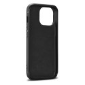 ICarer Leather Oil Wax etui iPhone 14 Pro Max skórzany pokrowiec brązowe (WMI14220720-TN)