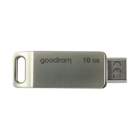 Pendrive 16 GB USB 3.2 Gen 1 USB / USB C OTG ODA3 Goodram - srebrny Pendrive 16 GB USB 3.2 Gen 1 USB / USB C OTG ODA3 Goodram - srebrny
