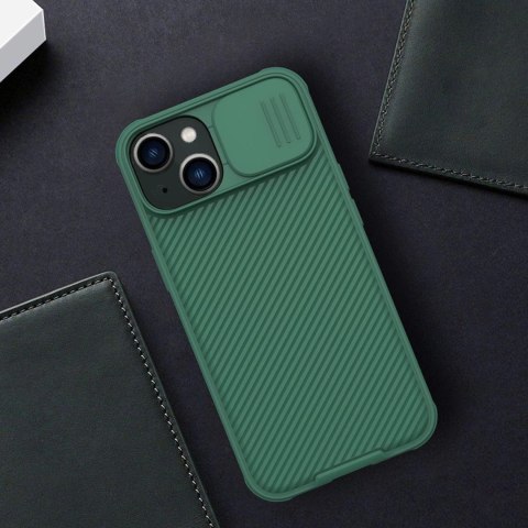 Nillkin CamShield Pro Case etui iPhone 14 Plus pancerny pokrowiec osłona na aparat kamerę niebieski Nillkin CamShield Pro Case etui iPhone 14 Plus pancerny pokrowiec osłona na aparat kamerę niebieski
