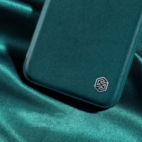 Nillkin Qin Cloth Pro Case etui do iPhone 14 Pro osłona na aparat kabura pokrowiec obudowa z klapką niebieski Nillkin Qin Cloth Pro Case etui do iPhone 14 Pro osłona na aparat kabura pokrowiec obudowa z klapką niebieski