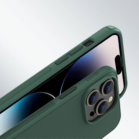 Nillkin Super Frosted Shield Pro etui iPhone 14 Pro Max pokrowiec na tył plecki czerwony Nillkin Super Frosted Shield Pro etui iPhone 14 Pro Max pokrowiec na tył plecki czerwony