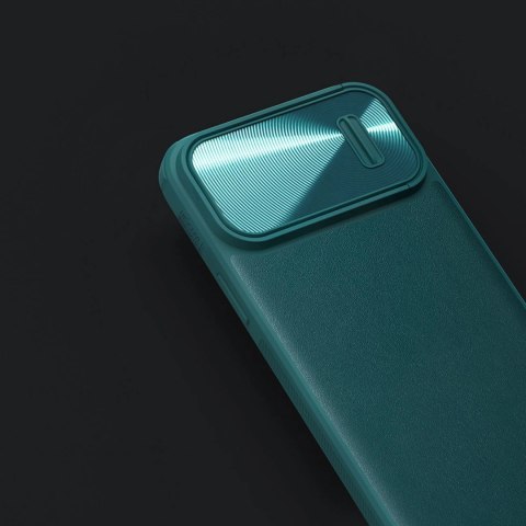 Nillkin CamShield Leather S Case etui iPhone 14 Pro Max pokrowiec z osłoną na aparat czarny Nillkin CamShield Leather S Case etui iPhone 14 Pro Max pokrowiec z osłoną na aparat czarny