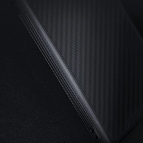 Nillkin Synthetic Fiber S Case etui iPhone 14 Plus z osłoną na aparat czarny Nillkin Synthetic Fiber S Case etui iPhone 14 Plus z osłoną na aparat czarny
