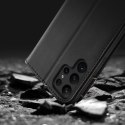 Dux Ducis Hivo etui Samsung Galaxy S23 pokrowiec z klapką portfel podstawka blokada RFID brązowe