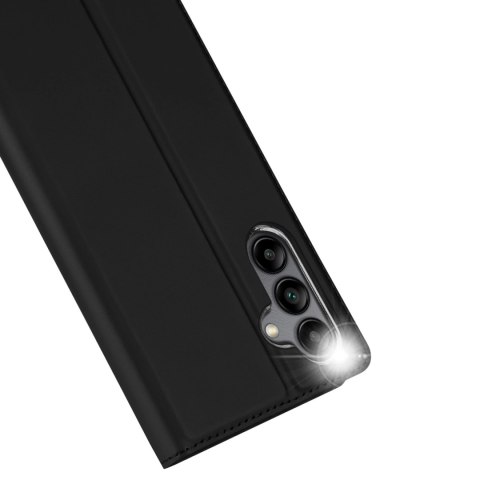 Dux Ducis Skin Pro etui do Samsung Galaxy A34 5G pokrowiec z klapką portfel na kartę podstawka czarne Dux Ducis Skin Pro etui do Samsung Galaxy A34 5G pokrowiec z klapką portfel na kartę podstawka czarne