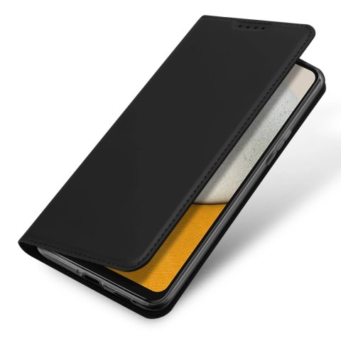Dux Ducis Skin Pro etui do Samsung Galaxy A34 5G pokrowiec z klapką portfel na kartę podstawka czarne Dux Ducis Skin Pro etui do Samsung Galaxy A34 5G pokrowiec z klapką portfel na kartę podstawka czarne
