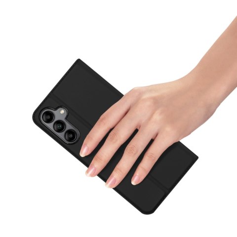 Dux Ducis Skin Pro etui do Samsung Galaxy A34 5G pokrowiec z klapką portfel na kartę podstawka czarne Dux Ducis Skin Pro etui do Samsung Galaxy A34 5G pokrowiec z klapką portfel na kartę podstawka czarne