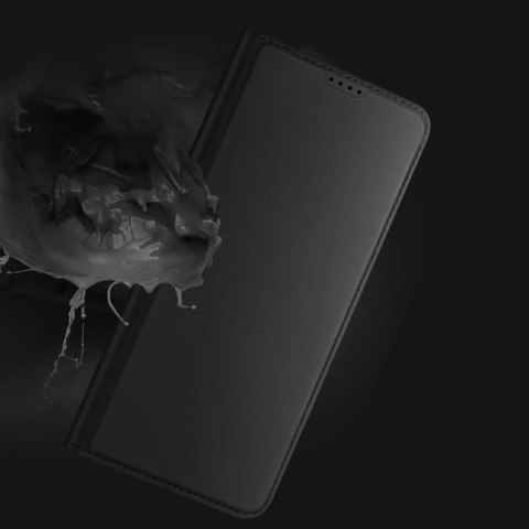Dux Ducis Skin Pro etui do Samsung Galaxy A34 5G pokrowiec z klapką portfel na kartę podstawka czarne Dux Ducis Skin Pro etui do Samsung Galaxy A34 5G pokrowiec z klapką portfel na kartę podstawka czarne