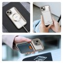 Etui Dux Ducis Skin X Pro na iPhone 14 Plus z MagSafe i klapką - beżowe
