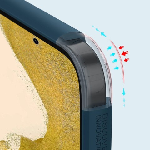Nillkin Super Frosted Shield Pro etui Samsung Galaxy S23 pancerny pokrowiec + podstawka na telefon czarne Nillkin Super Frosted Shield Pro etui Samsung Galaxy S23 pancerny pokrowiec + podstawka na telefon czarne