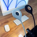 Bezprzewodowa lampka LED do czytania z klipsem + kabel micro USB biały