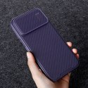 Nillkin CamShield S Case etui iPhone 14 Pro Max pancerny pokrowiec osłona na aparat niebieskie