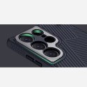 Nillkin Strap Case etui do Samsung Galaxy S23 Ultra pancerny pokrowiec z paskiem na rękę niebieskie