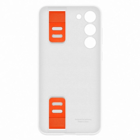 Samsung Silicone Grip Cover etui Samsung Galaxy S23+ silikonowy pokrowiec z paskiem na rękę białe (EF-GS916TWEGWW) Samsung Silicone Grip Cover etui Samsung Galaxy S23+ silikonowy pokrowiec z paskiem na rękę białe (EF-GS916TWEGWW)